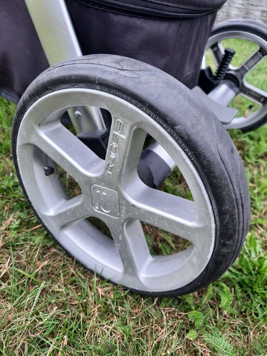 Wózek 2w1 Espiro Next szary srebrny