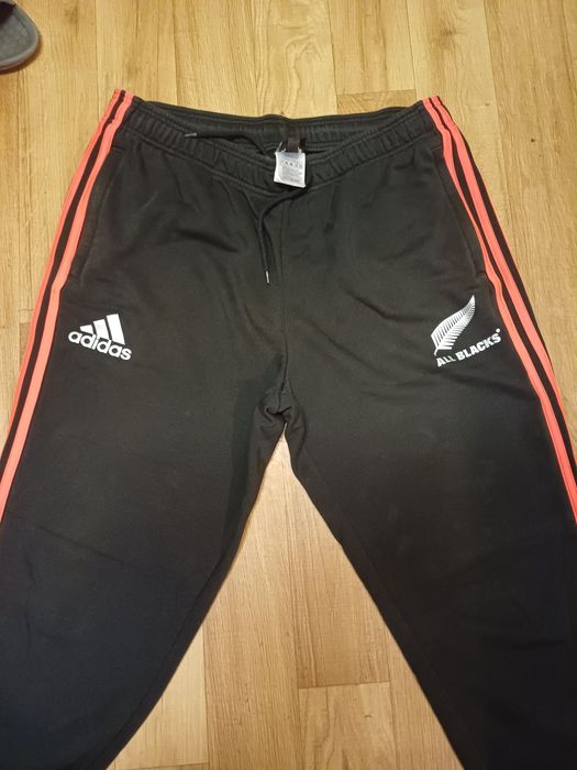 Spodnie dresy adidas wersia limitowana all black roz xl