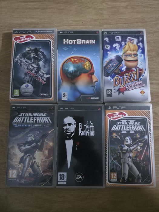 Lote Jogos PSP Playstation Portable