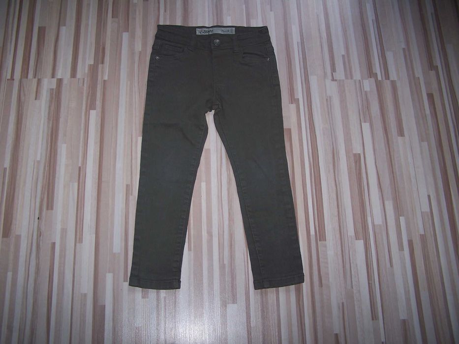 Spodnie rurki khaki Denim 110