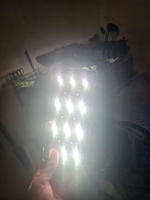 Calha luz para aquario mini 9 pro week Aqua