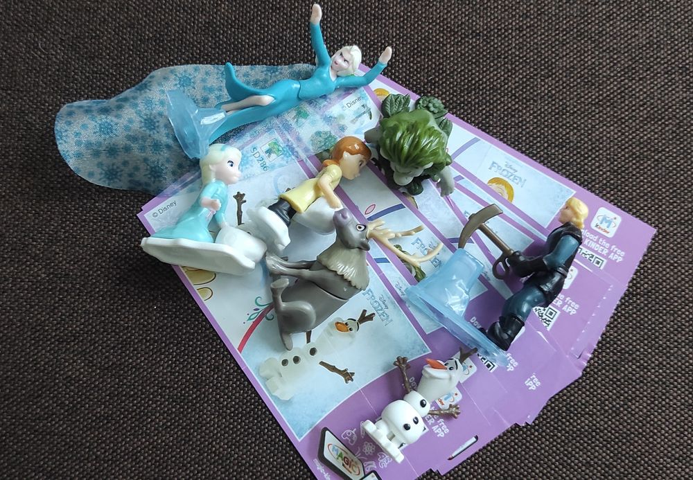 Киндер серии полные и не совсем