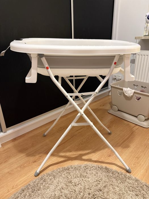 Wanienka skladana ze stojakiem MILO