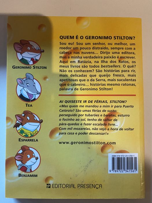 Geronimo Stilton ai quiseste ir de férias Stilton