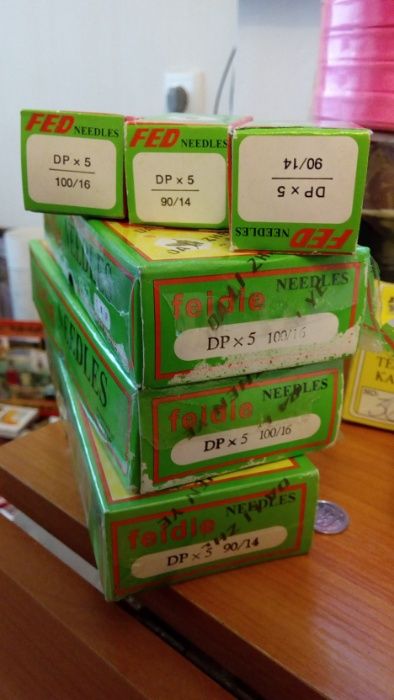 иглы   швейные для промышленых машин