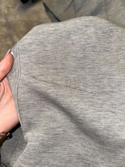 Кофта Nike Tech fleece сіра