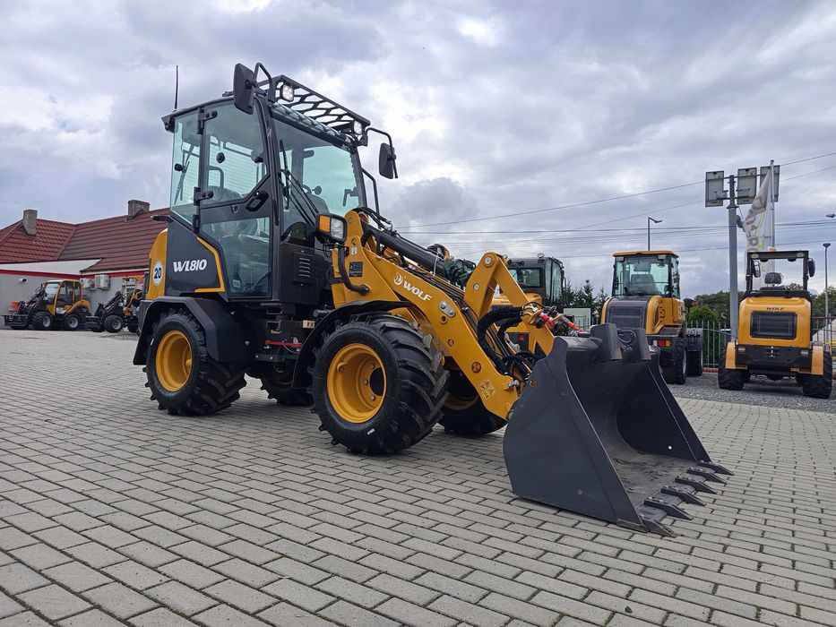 Ładowarka Kołowa WOLF WL810 Premium KABINA Euro 5 (Kooperacja XCMG) OKAZJA!