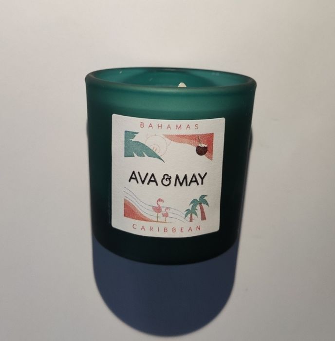 Zestaw 12szt Mini świeczek zapachowych Ava & May - BAHAMAS