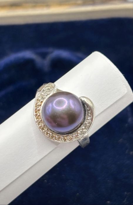 Pierścionek z perłą 1653