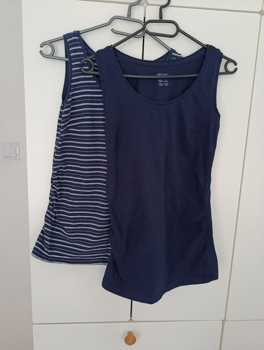 2 bluzki ciążowe Esmara (Lidl) rozmiar S