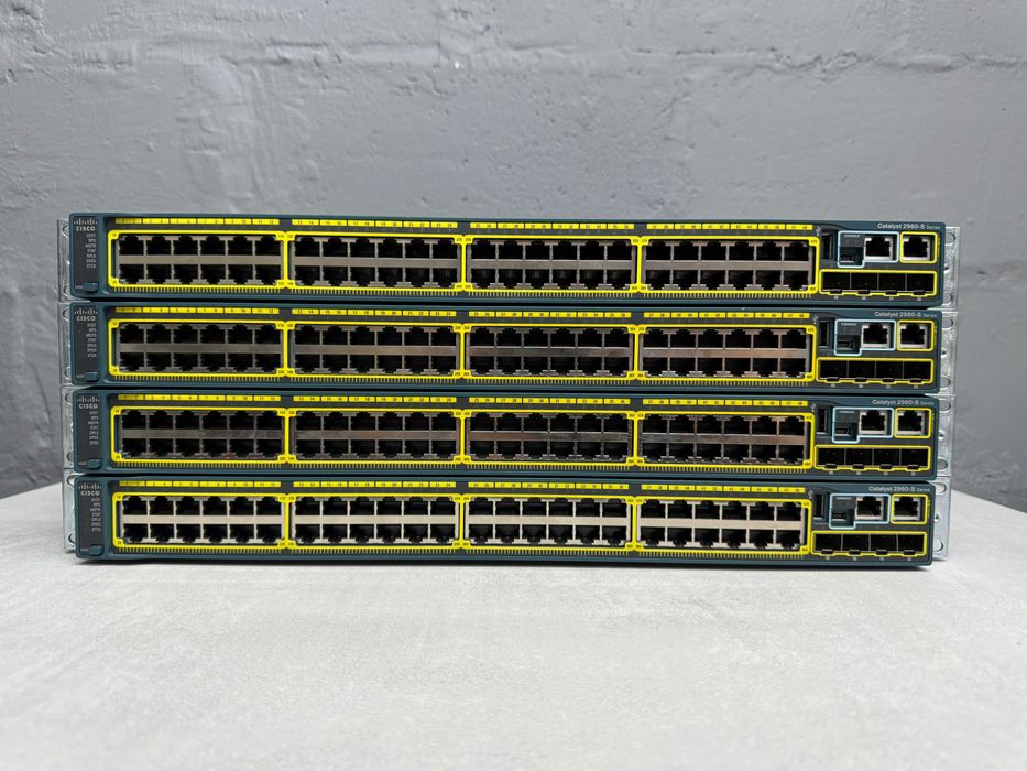 Коммутатор Cisco Catalyst 2960S-48TS-L (WS-C2960S-48TS-L) нал/безнал
