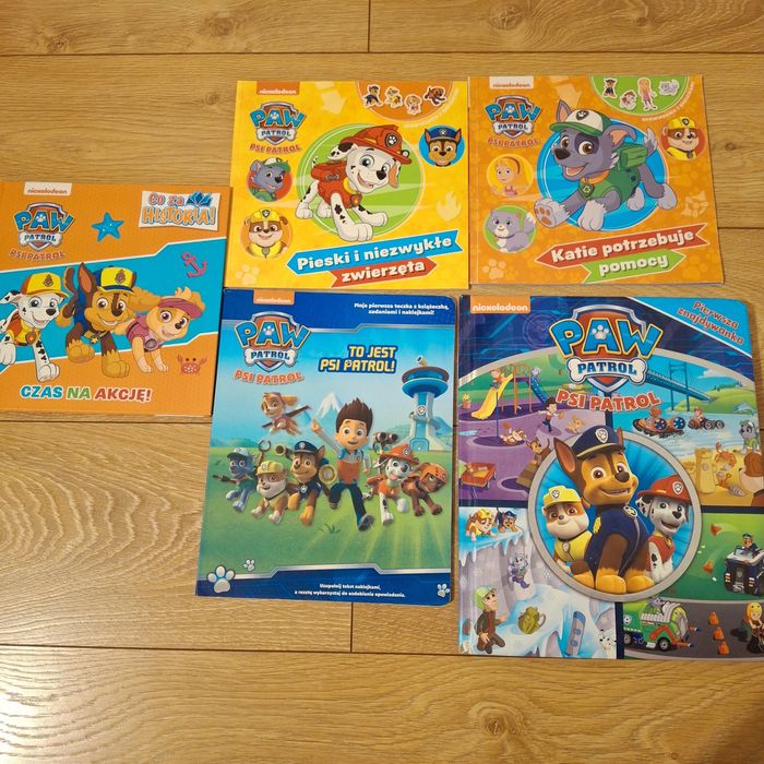 Książeczki Psi Patrol