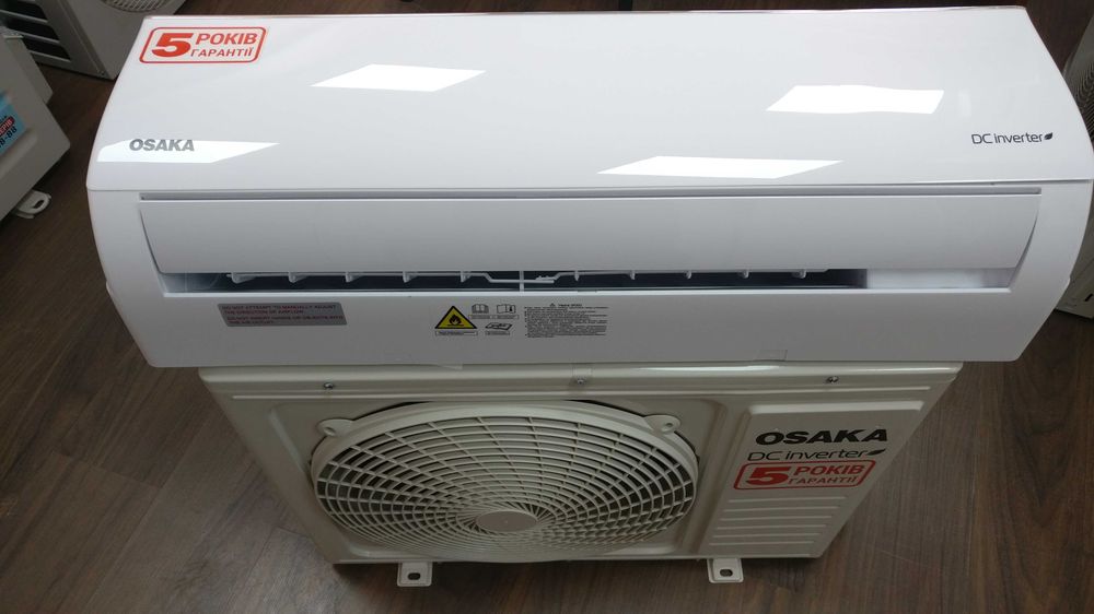 Тепловий насос Osaka STVP-09HH3 wi-fi НОВИЙ до 30 м2 на -25 DC INVERTER кондиціонер інвертор шоурум склад розпродаж недорого Київ самовивіз пересилка