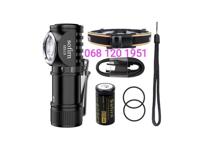 Sofirn hs10 hs40 / Wurkkos hd10 hd15 + АКБ полный комплект фонарь