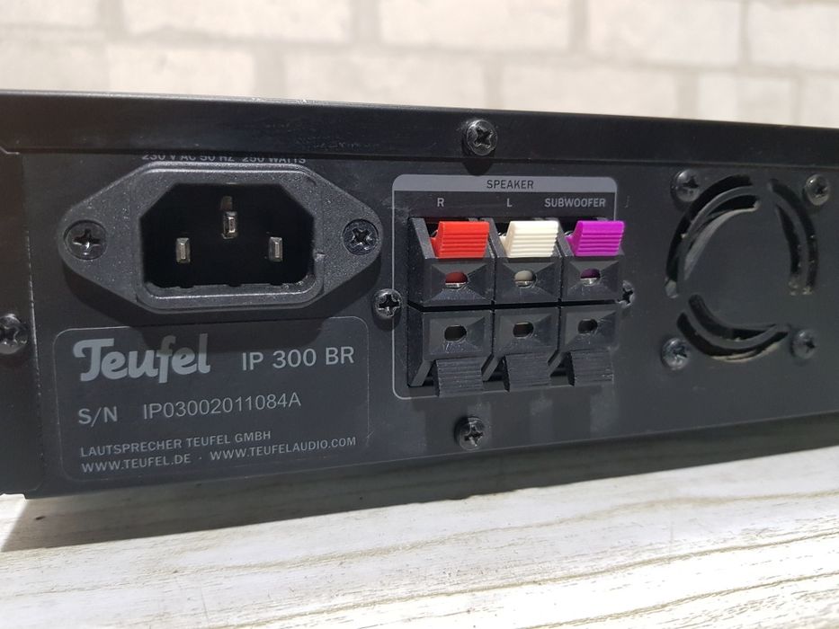 Пульт!2.1 AV Кінотеатр/ ресивер Teufel IP 300/3000 б/у з Німеччини