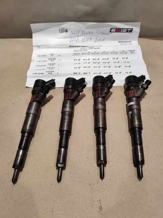 Форсунки Land Rover Freelander l , BMW. Двигун М47. 2.0. d. 2001-2006р