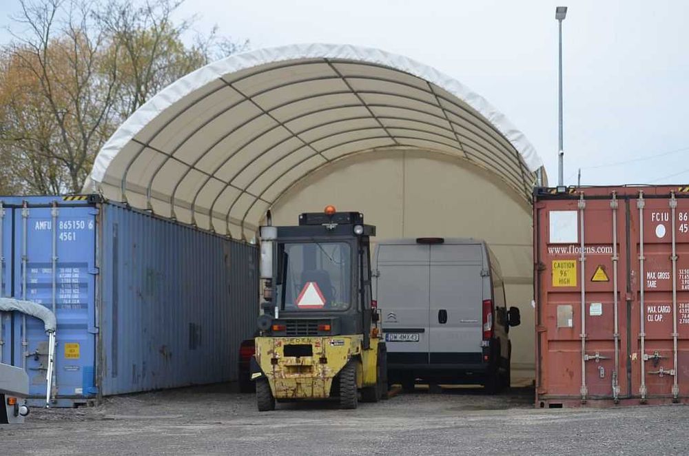 Zadaszenie Kontenerowe 6m x 12 m 40ft HC 900g DLT2040H FV 23%