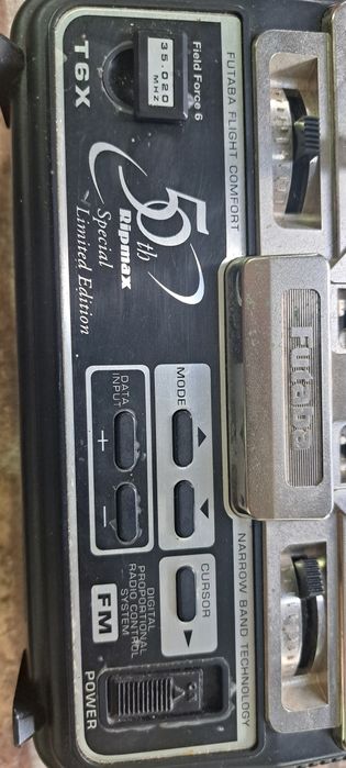 Futaba T6X – Edição Especial 5th Ripmax | Rádio Controlo RC