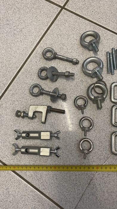 Material eletrico e de fixaçao