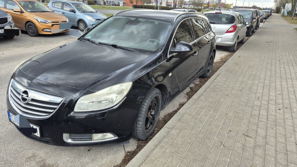 Opel insignia uszkodzony silnik