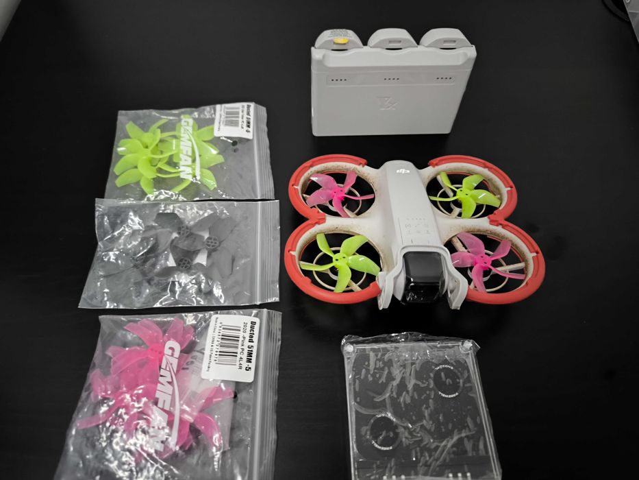 Drone DJI Neo com 3 baterias