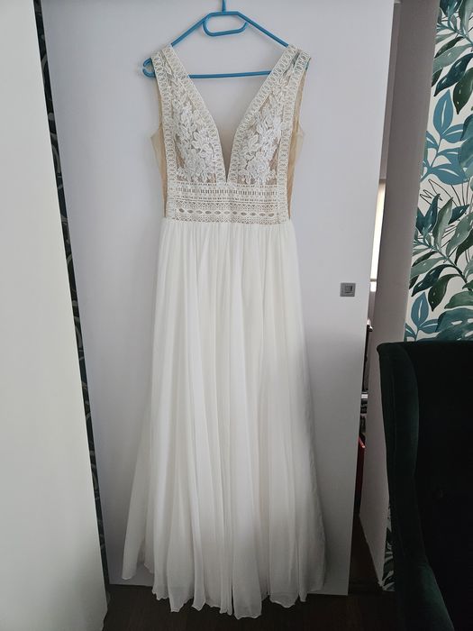 Suknia ślubna w stylu boho