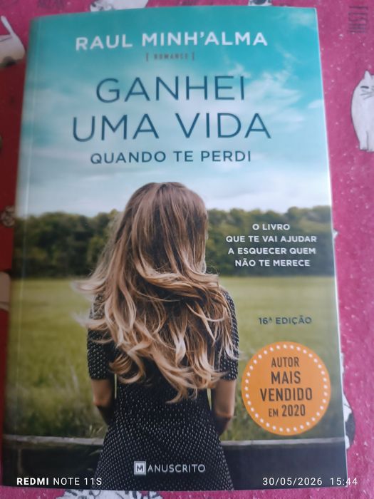 Livro novo do Raul Minh'alma ganhei uma vida