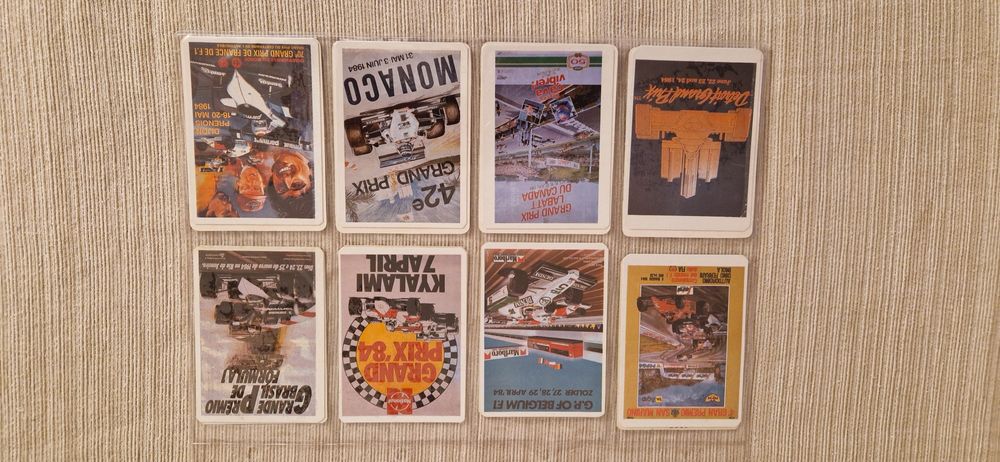 Vendo conjunto de calendários desportivos