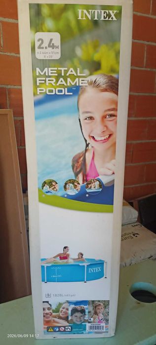 intex metal frame pool