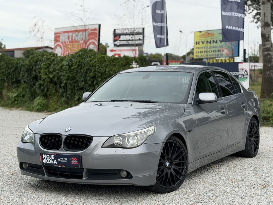 BMW 520i E60 2.2 benzyna • 2003 rok • zamiana