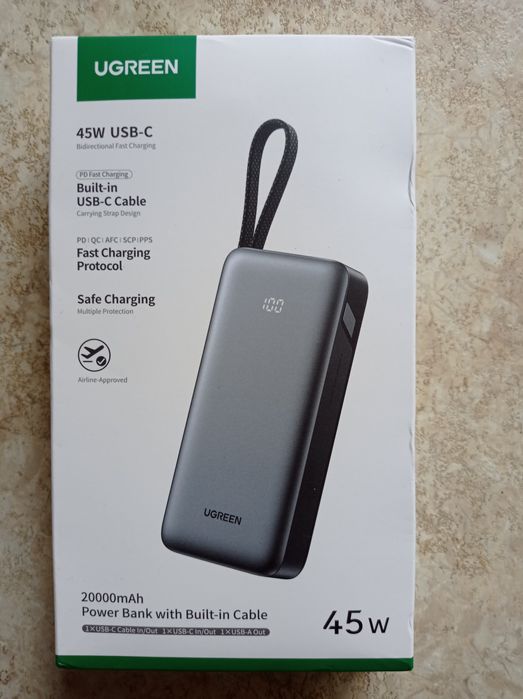 повербанк UGREEN Nexode 20000mAh 45W (PB536)