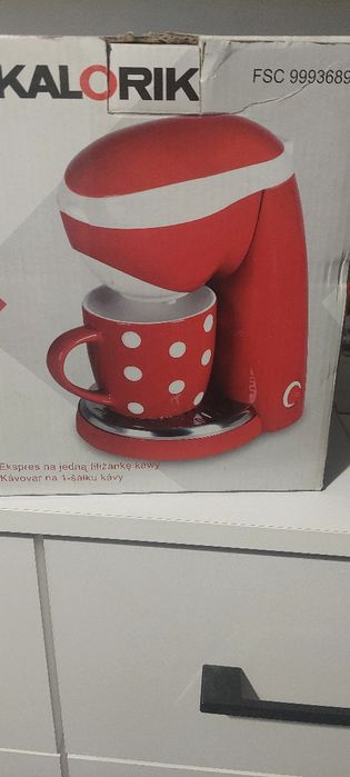 Ekspres do kawy czerwony