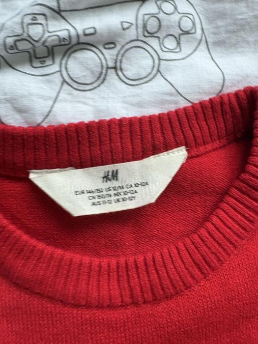 Sweterek swiateczny h&m 146/152
