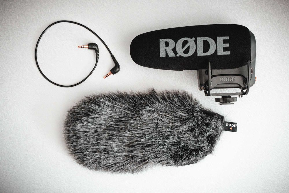 Mikrofon Rode VideoMic Pro+, pełen zestaw