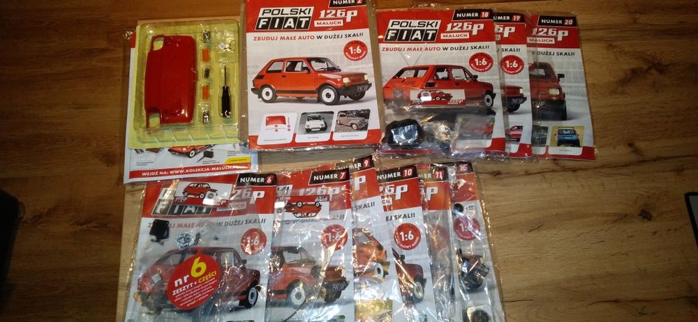 Model Polski Fiat 126p w skali 1:6