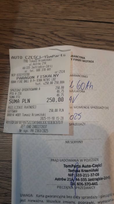 Akumulator samochodowy