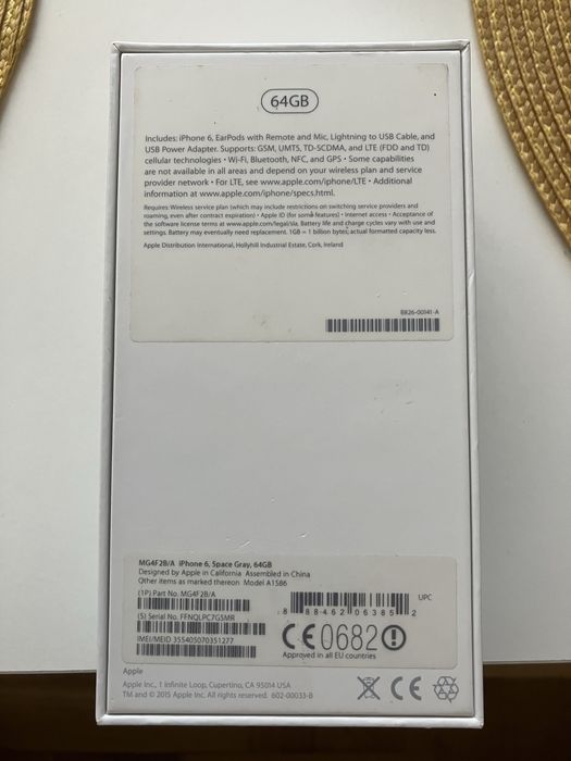 Iphone 6 Space Gray 64GB