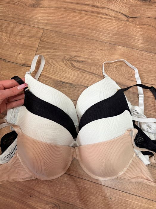 stanik biustonosz 75b zestaw nowe