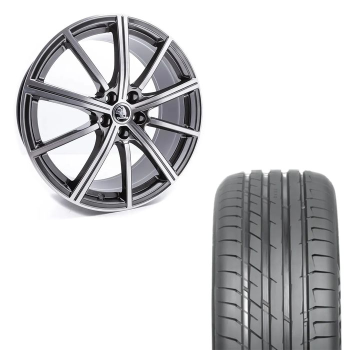 NOWE ORYGINALNE Koła Skoda 20" Octavia Superb Karoq Kodiaq Yeti