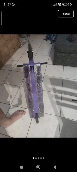 Deck native roxo