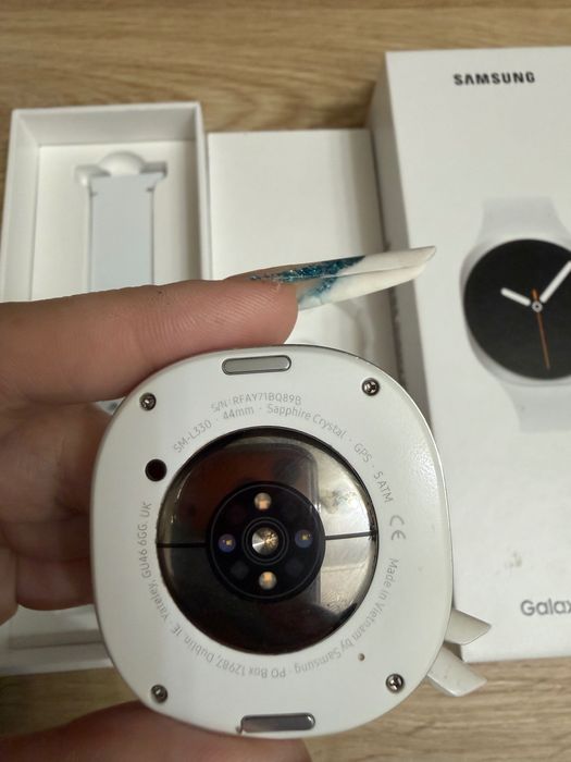 Samsung Watch 8 GPS 44 mm prateado