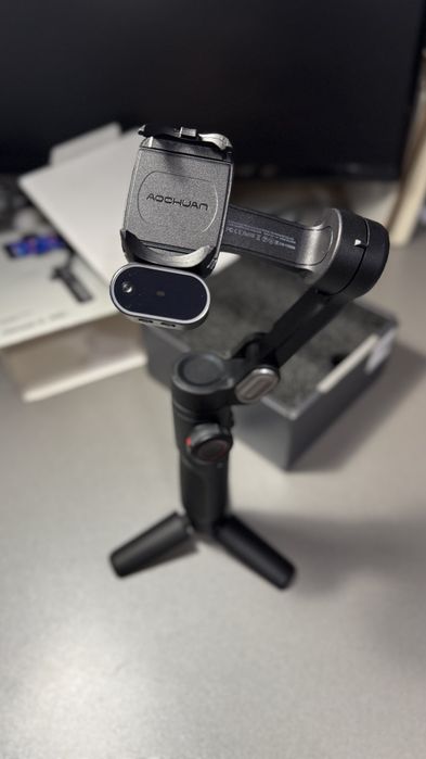 Стабілізато телефонур Gimbal AOCHUAN Smart XE + IA камера