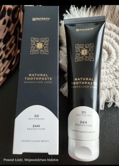 Pasta do zębów wybielająca Raypath