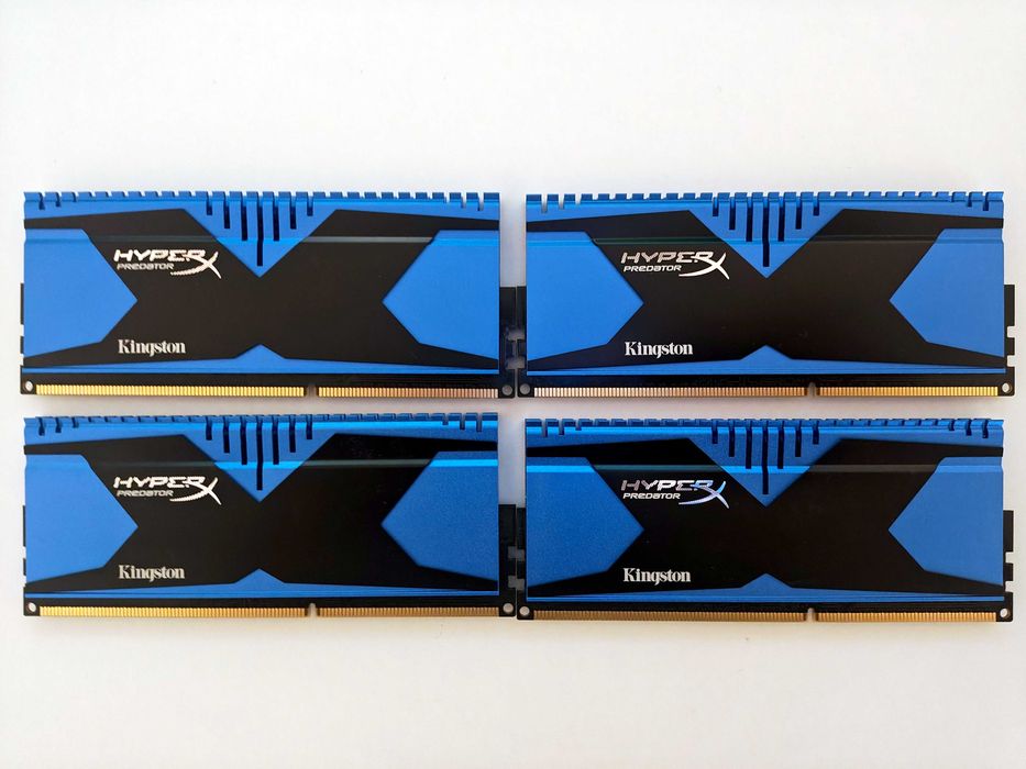 Pamięć RAM Kingston Predator 16GB DDR3 2666MHz 4x4GB | Czytaj OPIS