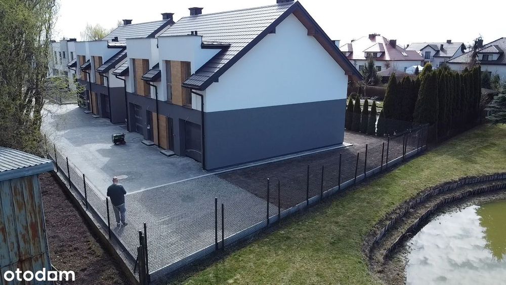 Dom Radzymin 2 Wolne z garażem 100 m² KANALIZA,miejska okol.ul.Leśna3