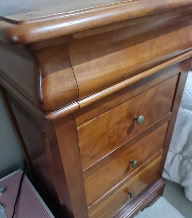 Quarto Completo Estilo Luís Filipe – Madeira Maciça