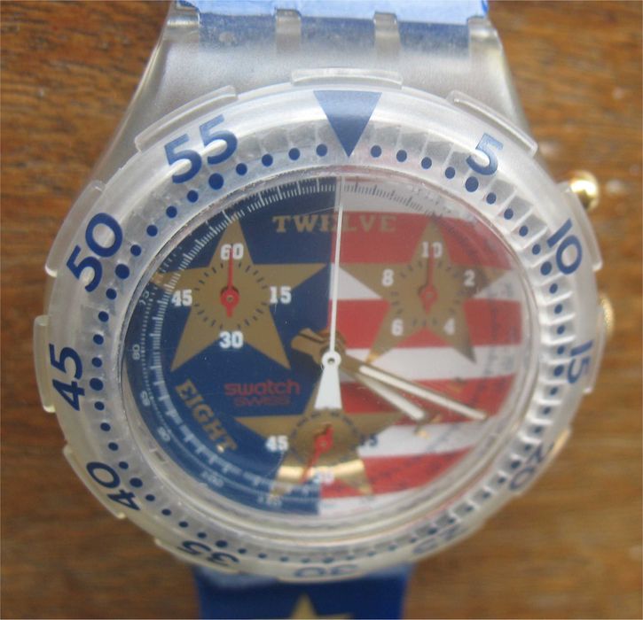 Swatch - AquaChrono American Dream - SEK1 0 3 (1 9 9 5)