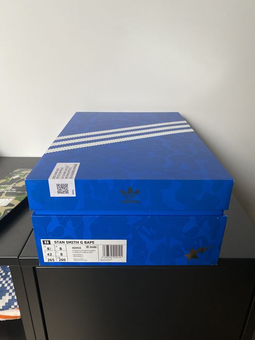 Adidas stan smith x bape 30th