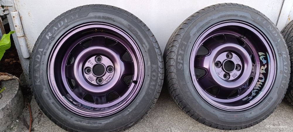 Комплект редких колёс R15 205/55 Kenda Komet Plus на дисках ATS CUP ( R15 W7 PCD4x100 ET28 DIA63.4)
