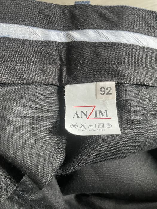 Garnitur męski niebieski idealny stan